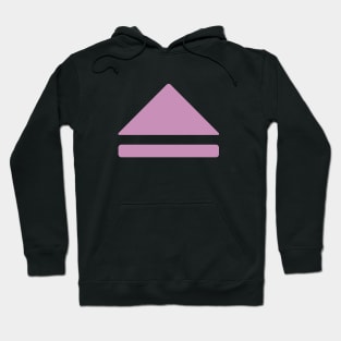 Eject Button - pink Hoodie